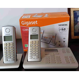 Telefone Gigaset C285-duo, Prata, 2 Linhas, Com 1 Ramal