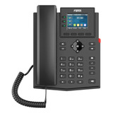 Telefone Ip Fanvil X303 4 Linhas Sip Empresarial 6 Conferen