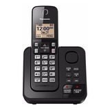 Telefone Panasonic Kx-tgc360 Sem Fio - Cor Preto