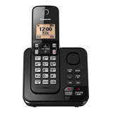 Telefone Panasonic Kx-tgc362b Sem Fio - Cor Preto