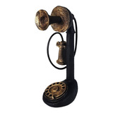Telefone Vintage Antigo Em Resina P/ Decoração Pronto Entreg