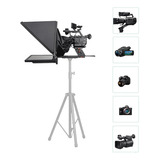 Teleprompter Broadcast Desview 21.5 Espelho Óptico Hd + Case