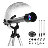Telescópio 675x Refrator Com Tripé Luneta Profissional