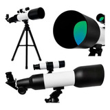 Telescópio Com Tripé Profissional Visão Noturna Luneta