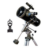 Telescópio Greika 1400150mm Profissional + Adaptador Celular