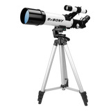 Telescópio Luneta Astronômico Refrator 400x60mm Svbony Tripé