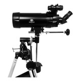 Telescópio Refletor Greika 1200mm Maksutov Mak-90 Com Tripé Cor Preto