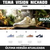 Tema Vision Nichado Shopify Atualizado + Super Bônus