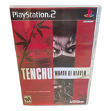 Tenchu Wrath Of Heaven Play 2 Com Capa E Pôster Ps2