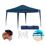 Tenda Praia Gazebo 3x3 Barraca Camping Sanfonada Articulada
