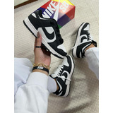Tenis Air Sb Dunk Low Pro Panda Classico Moda Couro Barato