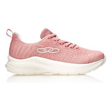 Tênis Casual Feminino Nyx Rosa/branco Tamanho 40 Olympikus