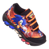 Tenis De Led Do Sonic Infantil Masculino Promoção