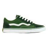 Tênis De Skate Mad Rats Old School Verde Militar Original
