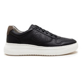 Tênis Democrata Masculino Denim Joe Ultra Light Couro 526103