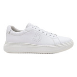 Tenis Democrata Masculino Denim Joe Ultra Light Couro Macio