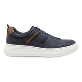 Tenis Denim Joe Ultra Light Navy Democrata Confortavel Leve