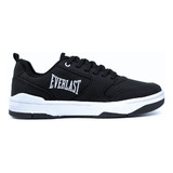 Tênis Everlast Masculino Skate Casual Original Preto Treino