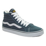 Tênis Mad Rats Hi Top Azul Petróleo