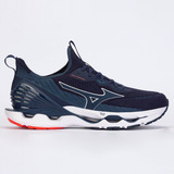 Tênis Mizuno Wave Endeavor Color Marinho/azul - Adulto 40 Br