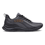 Tênis Olympikus Apolis Color Preto/chumbo - Adulto 35 Br