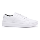 Tênis Sneaker Masculino Couro Legítimo Sapatênis Confortável