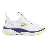 Tênis Vili All Journey Feminino Adultos Color Branco/uva - Adulto 35 Br