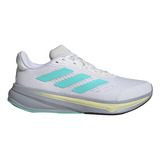 Tênis adidas Response Super Color Cloud White / Flash Aqua / Halo Silver 40 Br