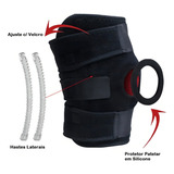 Tensor De Joelho Patela Neoprene Crossfit Treino Joelheira
