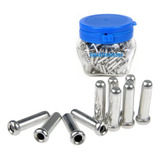 Terminal Ponteira Cabo Aço Freio 1.6 Shimano Alumínio 500un