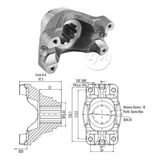 Terminal Yoke Diferencial Constellation 13-180 4.12 2011 Zm