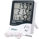Termo Higrômetro Sensor Mede Temperatura Interna/externa