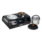 Termocera Aquecedor De Cera Prime Duo 1kg Preto - Mega Bell 110v/220v