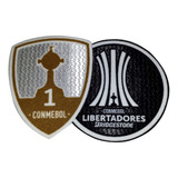 Termocolante Patch Kit Libertadores 1 Taça + Conmebol