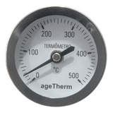 Termometro 500 Graus Para Forno Iglu Estufa Caldeira 20cm