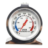 Termometro Churrasqueira Forno Bafo 300ºc Analogico Em Inox
