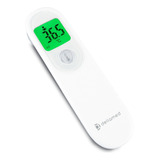 Termômetro Digital Infravermelho Sem Contato Dellamed Medidor De Temperatura Testa Branco