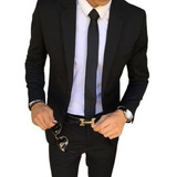 Terno Executivo Slim Corte Italiano De Luxo (blazer E Calça)