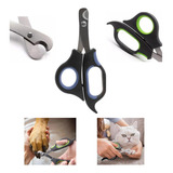 Tesoura Aço Inox P/ Cortar Unhas Pet Cães Gatos Fácil Usar