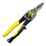 Tesoura De Aviação Reta Stanley Modelo 14-563 Para Alumínio, Vinil, Cobre E Couro