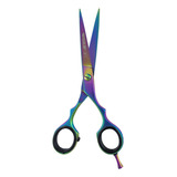 Tesoura De Cortar Cabelo Profissional Fio Laser 6 Aço Inox Cor Fruta Cors