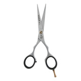 Tesoura Fio Navalha De Corte Cabelo 6.5 Polegadas Barbeiro Cor Inox