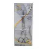 Tesoura Inox Para Cabelo Fio Laser 6 Bronze Mundial Bc 341
