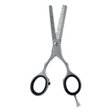 Tesoura Profissional 5.5 Desfiadeira Desbaste Dentada Pearl Cor Inox