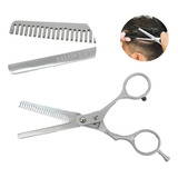 Tesoura Profissional Desfiadeira Cabeleireiro 5,5pol Fs524 Cor Branco