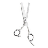 Tesoura Profissional Umi Desbaste Desfiadeira 3430 Prata 6.0