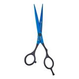 Tesoura Profissional Umi Fio Navalha Ml05 Azul 5.5 Polegadas