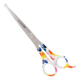 Tesoura Reta 8.5 Precision Edge Banho Tosa Pet Original Full
