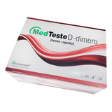  Teste Rápido D-dímero Qualitativo Caixa C/25 Testes Medtest