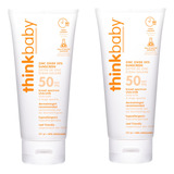Thinkbaby Safe Sunscreen Fps 50+ - 6oz Tamanho Família (2